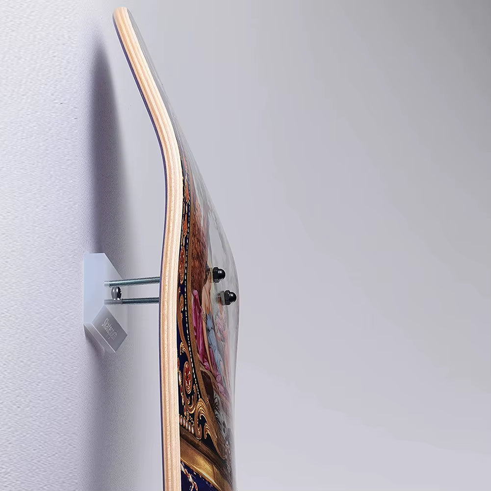 Skateboard Storage Holder Wall Mount Skateboard Wall Storage Rack Acrylic Skateboard Storage Holder Rack for Skateboard Lovers