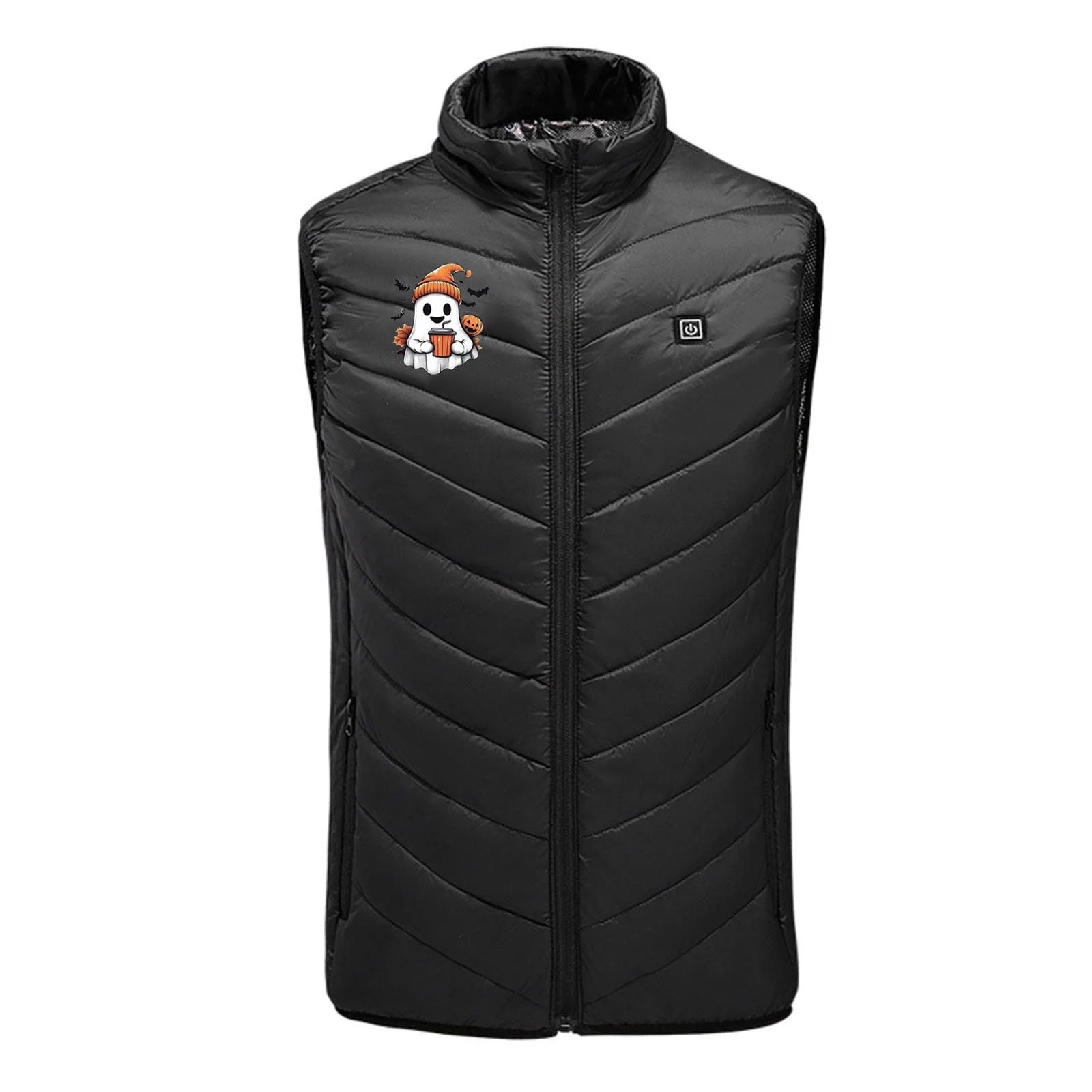 Heated Vest 18 Heating Zones plus Size Lightweight Unisex Heated Jacket 3 Temperature Control USB Electric Winter Coat with Pocket S-6XL on Clearance
