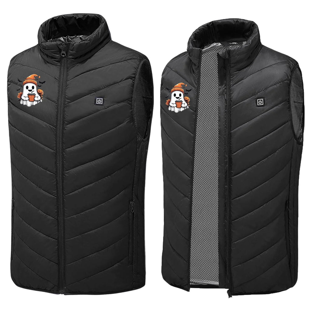 Heated Vest 18 Heating Zones plus Size Lightweight Unisex Heated Jacket 3 Temperature Control USB Electric Winter Coat with Pocket S-6XL on Clearance