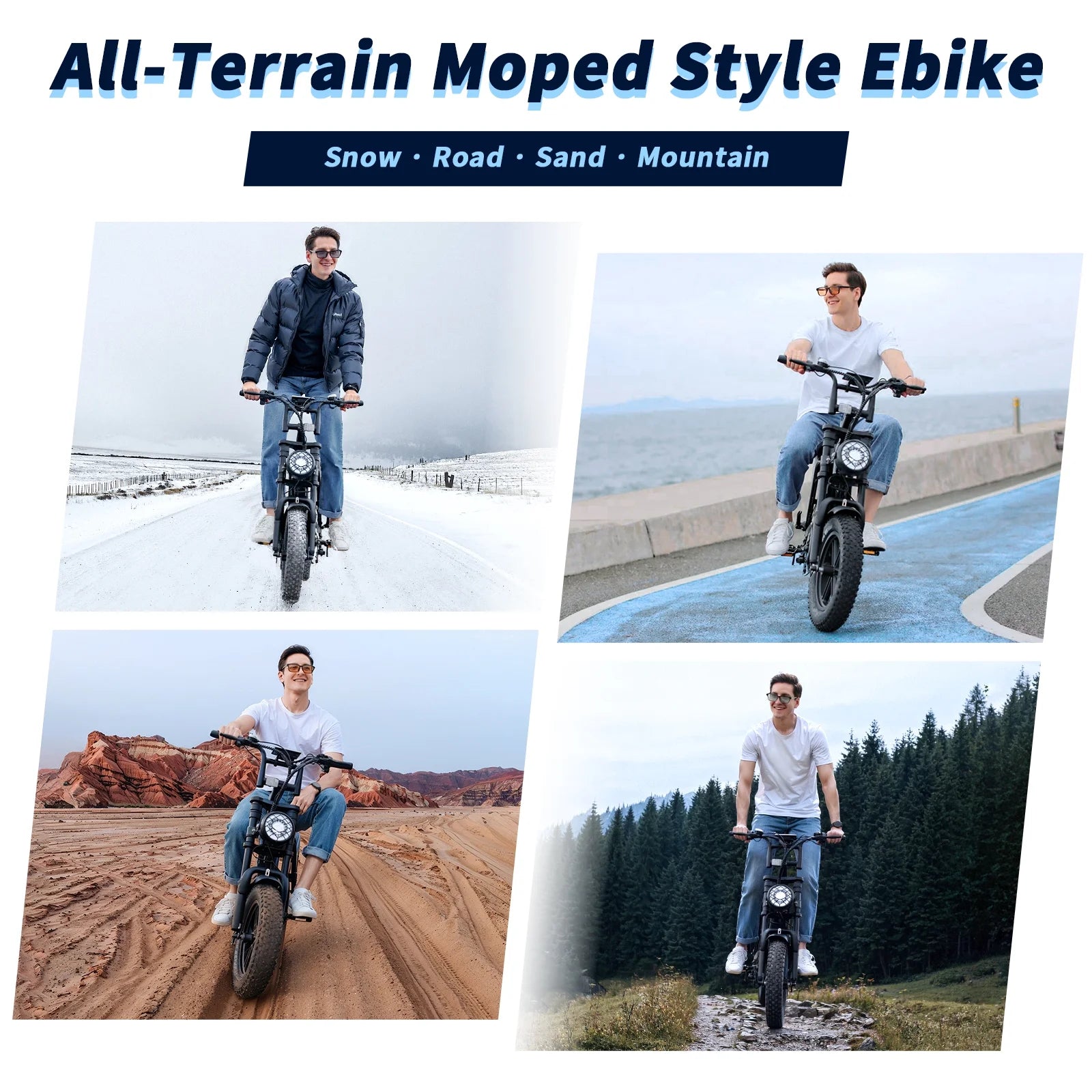 Electric Bike for Adults, 500W Electric Bicycles with 36V 10.4Ah Battery, 16" Fat Tire Ebike, 20MPH E-Bike, E Bike for Adults UL2849