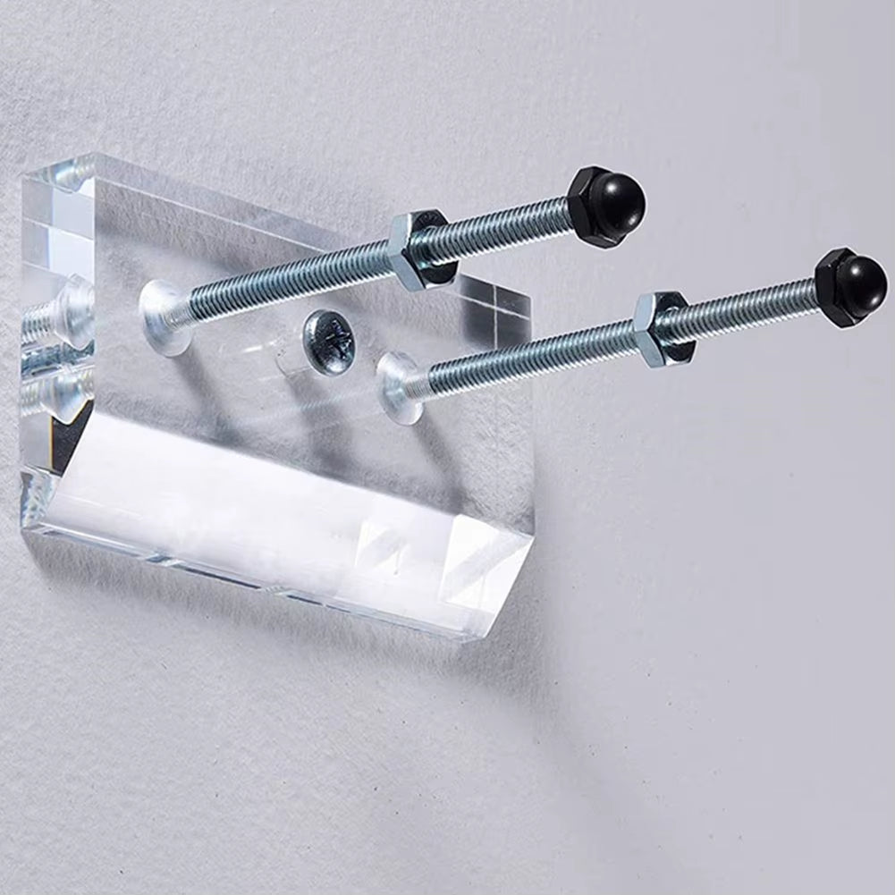 Skateboard Storage Holder Wall Mount Skateboard Wall Storage Rack Acrylic Skateboard Storage Holder Rack for Skateboard Lovers
