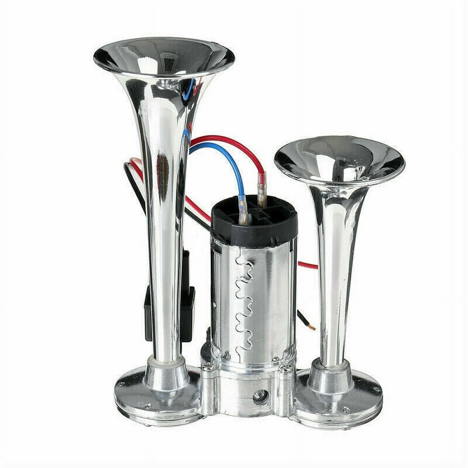 600DB 12V Dual Trumpets Super Loud Car Electric Horn Truck Boat Train Speaker